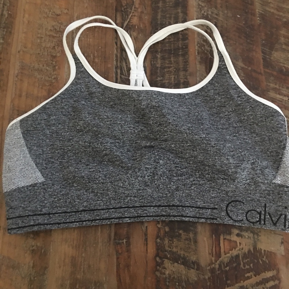 Calvin Klein sports bra large